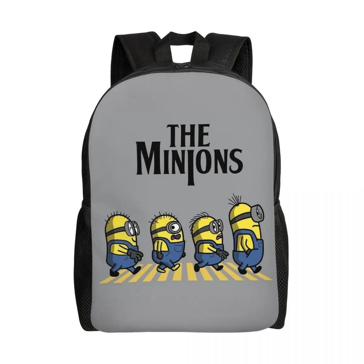 

Custom Minions Anime Cartoon Backpacks for Men Women Waterproof College School Bag Print Bookbag