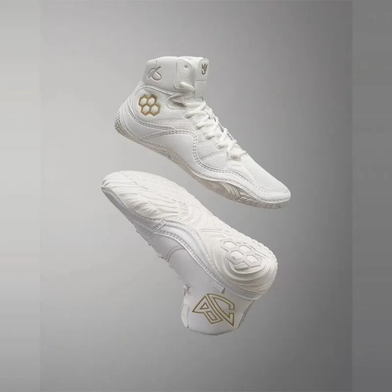 

Оригинальные борцовские кроссовки 2026 года для мужчин, высокие, для молодежи, для занятий боксом в помещении, профессиональные мужские бойцовские кроссовки