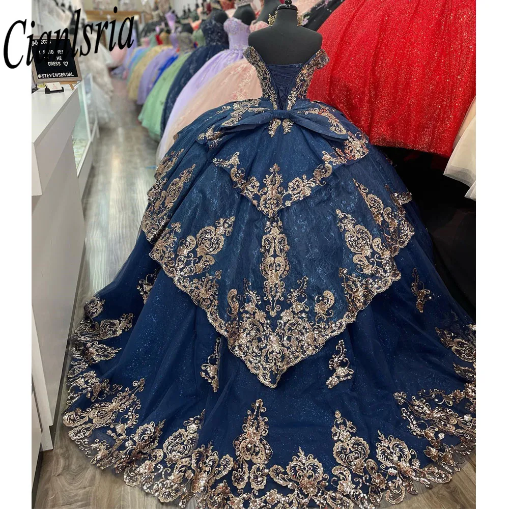 Quinceanera-Robe de Bal pour Bol, Appliques Perlées, ixd'Anniversaire, Quelle Douce, Mexique, Off The Initiated, 16