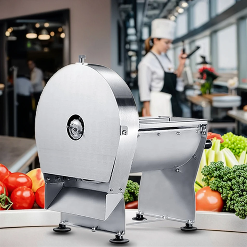 

New Product Ideas 220V Fruit And Potato Slicer Motor Operated Vegetable Cutter For Home Farm Restaurant And Hotel Use