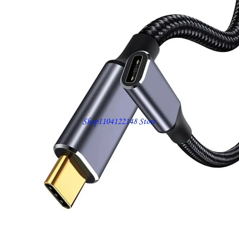 P9FA USB Type C Extension Cable 0.5/1/1.5/2M 3.1 Gen2 10Gbps Female to USBC Male Extended Adapter for Phone