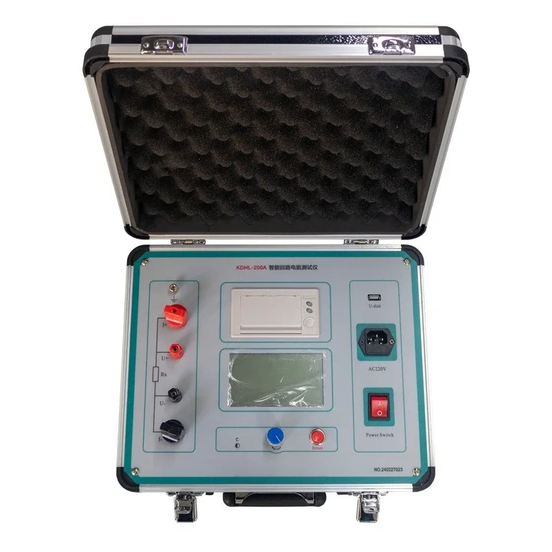 

KDHL-200A Intelligent Loop Resistance Tester, High Precision Resistance Tester Loop Resistance Tester