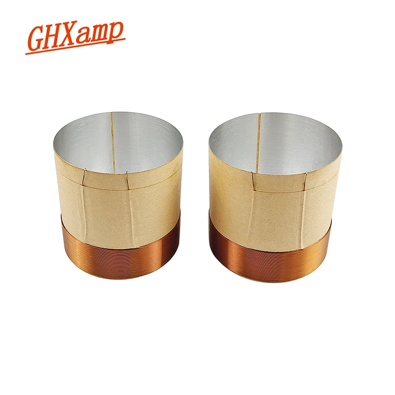 48.5mm Speaker Woofer Voice Coil Horn Coil ASV Repairs Accessories 8Ohm 2PCS
