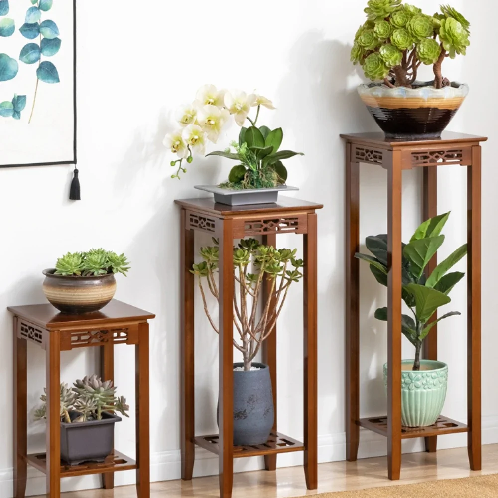 Flower Rack Storage Rack Balcony Living Room Floor-Standing Indoor Simple Decorations Arrangement Iron Succulent Multi-Layer