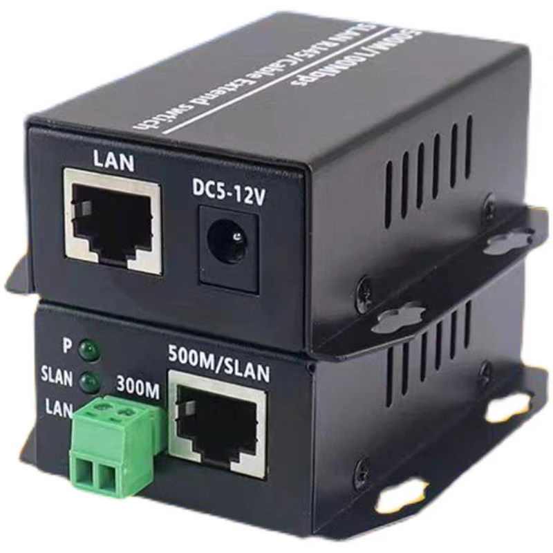 Ethernet Over Twisted Pair Converter -Ethernet Extender Over Twisted Line Phone Wire Line, RJ45 LAN Network Booster