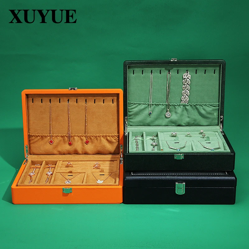 Jewelry Box Ring Earring Earrings Storage Box Large Capacity Jewelry Box Multifunctional Jewelry Storage Box