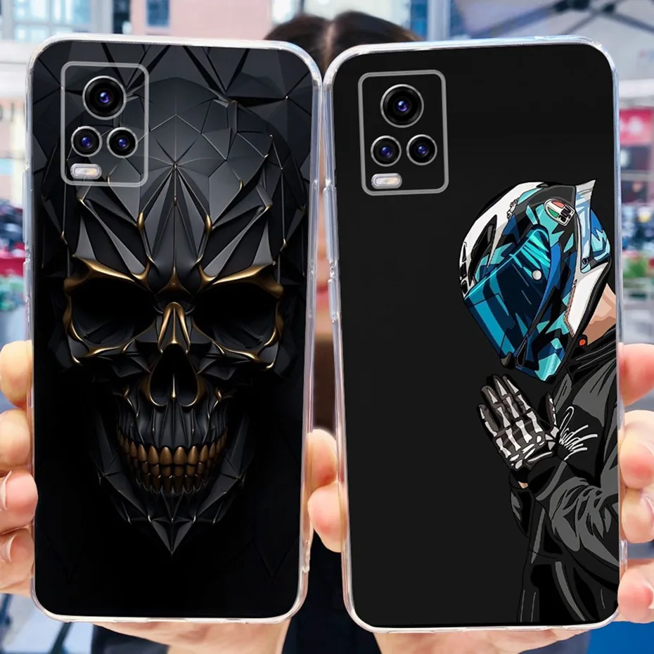 Fashion Case For Vivo V20 V2025 V2024 / V20 SE V2022 V2023 Soft Silicone TPU Back Cover For Vivo V20 20SE Phone Cases