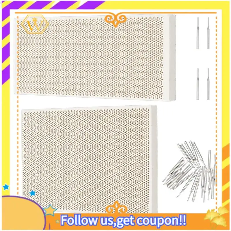 Latest-Honeycomb  Welding Plate Honeycomb Panel Jewelry Making Tool Set Jewelry Welding