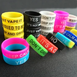 50pcs Applicable to Jump Rope Handle Anti-Slip Silicone Loop Fishing Rod Silicone Ring Luya Rod Non-Slip Decorative Ring Racket