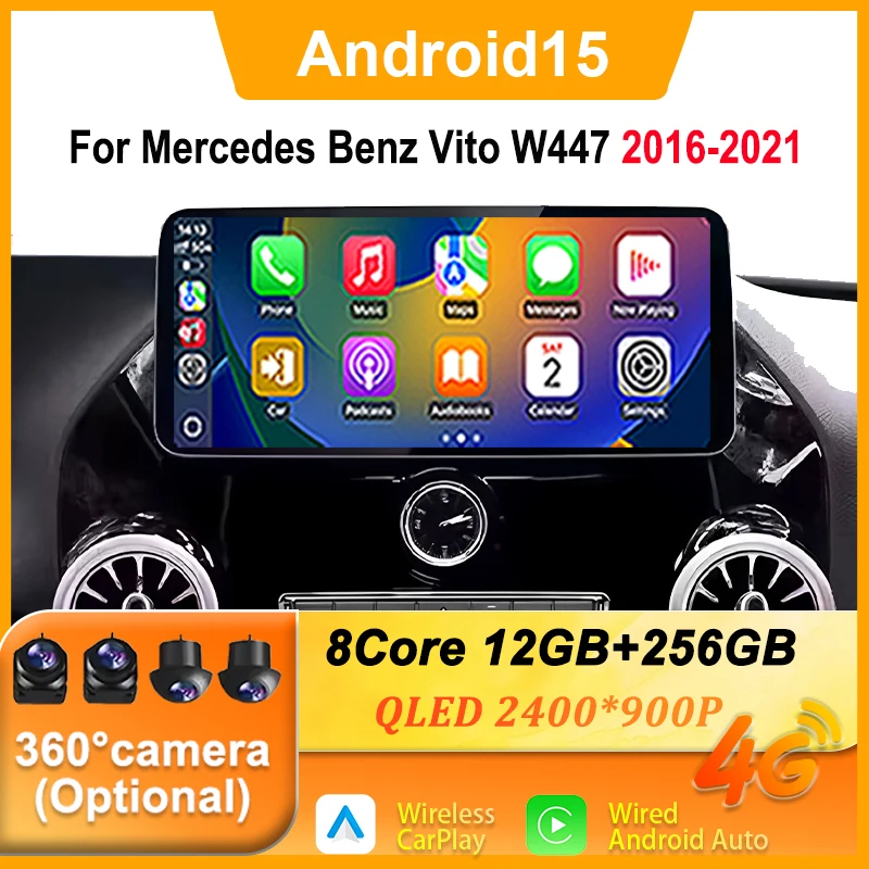 CarPlay Car Radio Multimedia Player 12.3