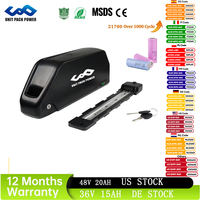 52V 25AH EBike Battery 21700 60V 52V 48V 24AH Downtube Polly L-G 60V 19.2AH E Bike Battery Pack for Scooter 1000W 1500W 2000W