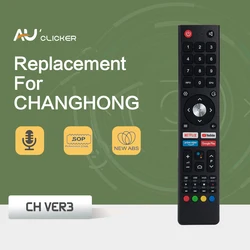 Voice TV Remote Control for CHIQ CHANGHONG SMART TV VOICE Wireless REMOTE CONTROL