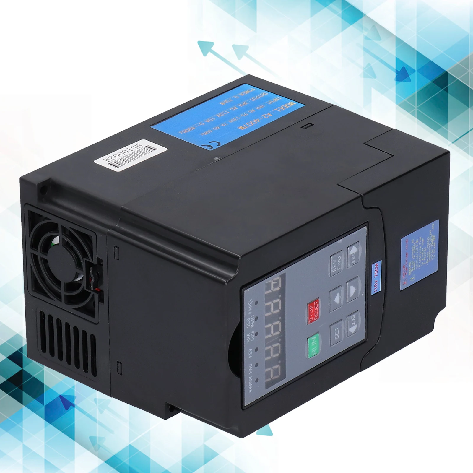 4007 Inverter Variable Frequency Inverter Single‑Phase Input 95‑135V 3‑Phase Output AC110V 0.75kw ‑4007 Inverter