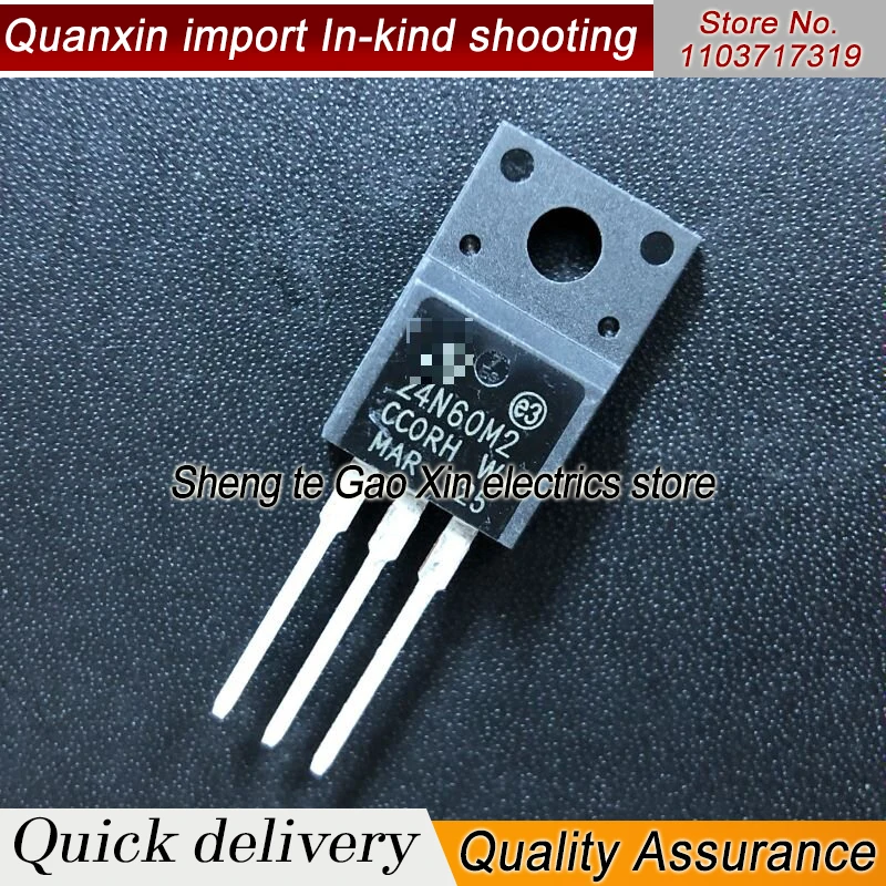 5PCS-20PCS  24N60M2 STF24N60M2 STP24N60M2   24A 600V Best Quality Imported Original