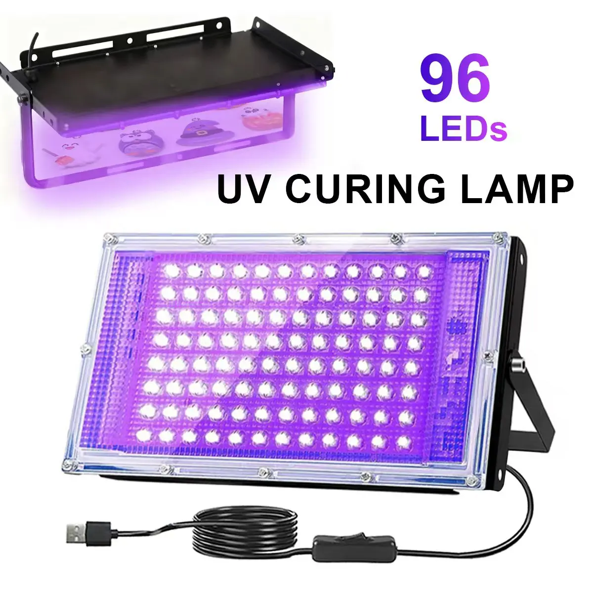 

УФ-лампа для отверждения, лампа для отверждения ультрафиолетовой смолы, изготовление форм для ювелирных изделий, материалы для рукоделия, отверждение лака для ногтей