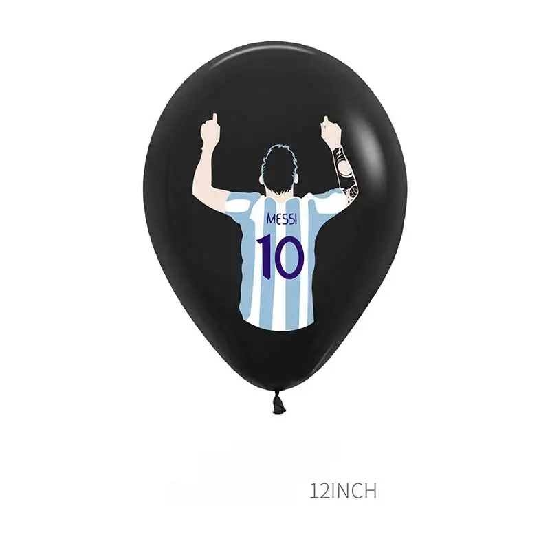 Messie Balloon Footballer Theme Birthday Party Supply Decora Baby Shower Girl Gift Home Decor Celebrate the competitionBallon