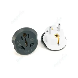 EU Plug Adapter US To EU Euro Plug Universal Travel Adapter Converter Australia USA  American To Euro Electric Socket Outlet