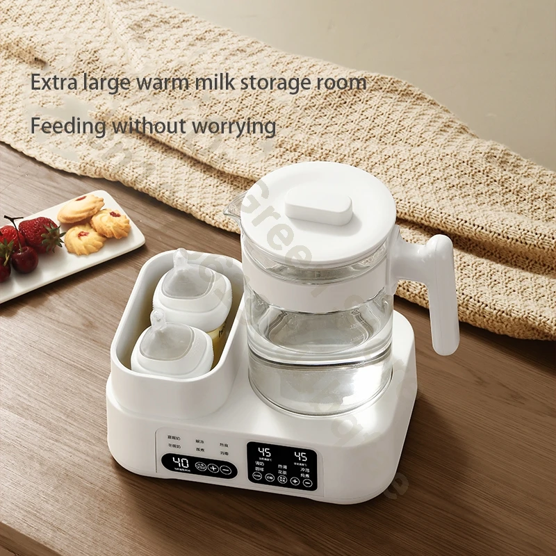 KH-8878 Baby specific constant temperature hot water kettle disinfection 2-in-1 multifunctional milk mixer/thermostat