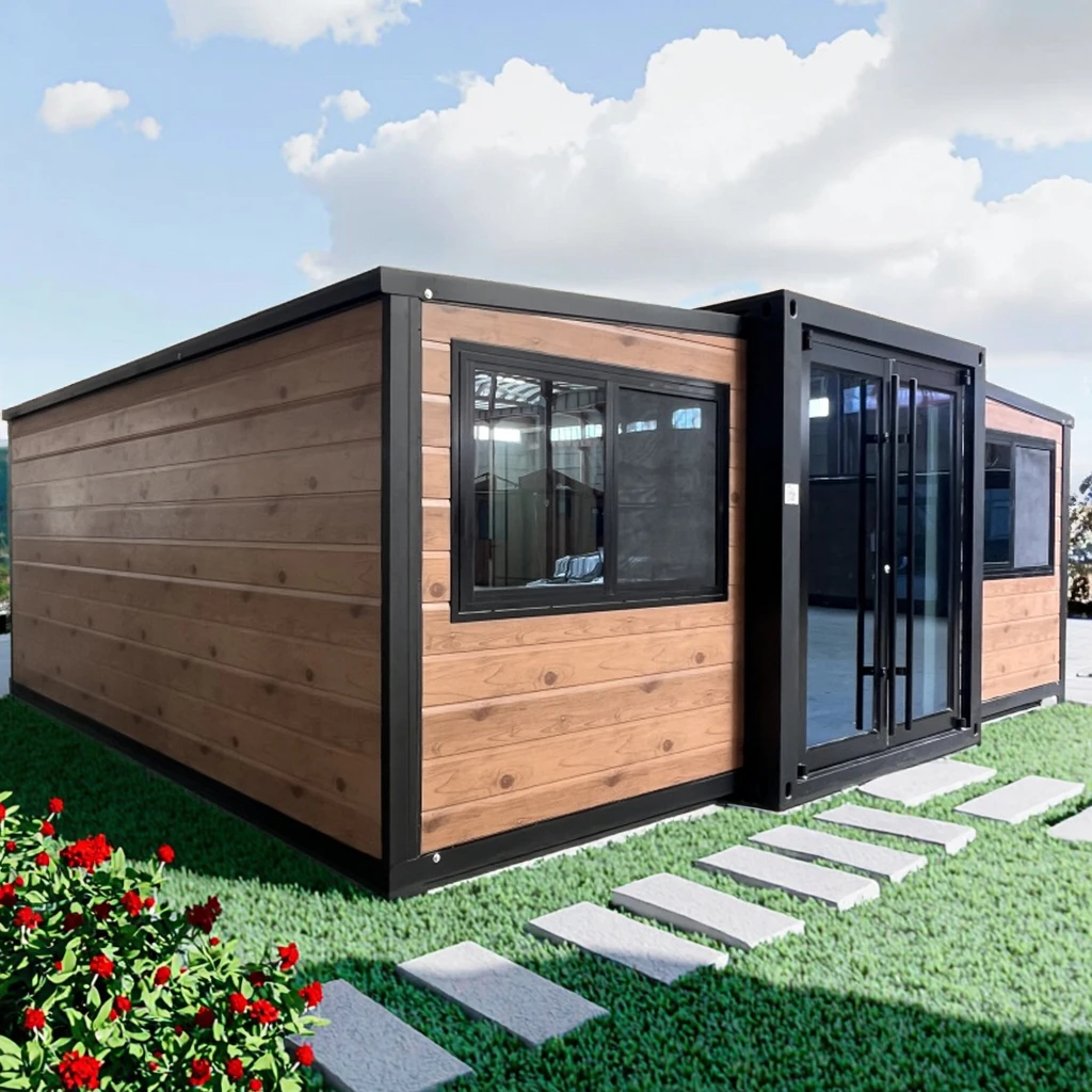 Customized Special Design 20 Ft Luxury Model House Prefab Modular Homes Expandable Container House Prefab Houses