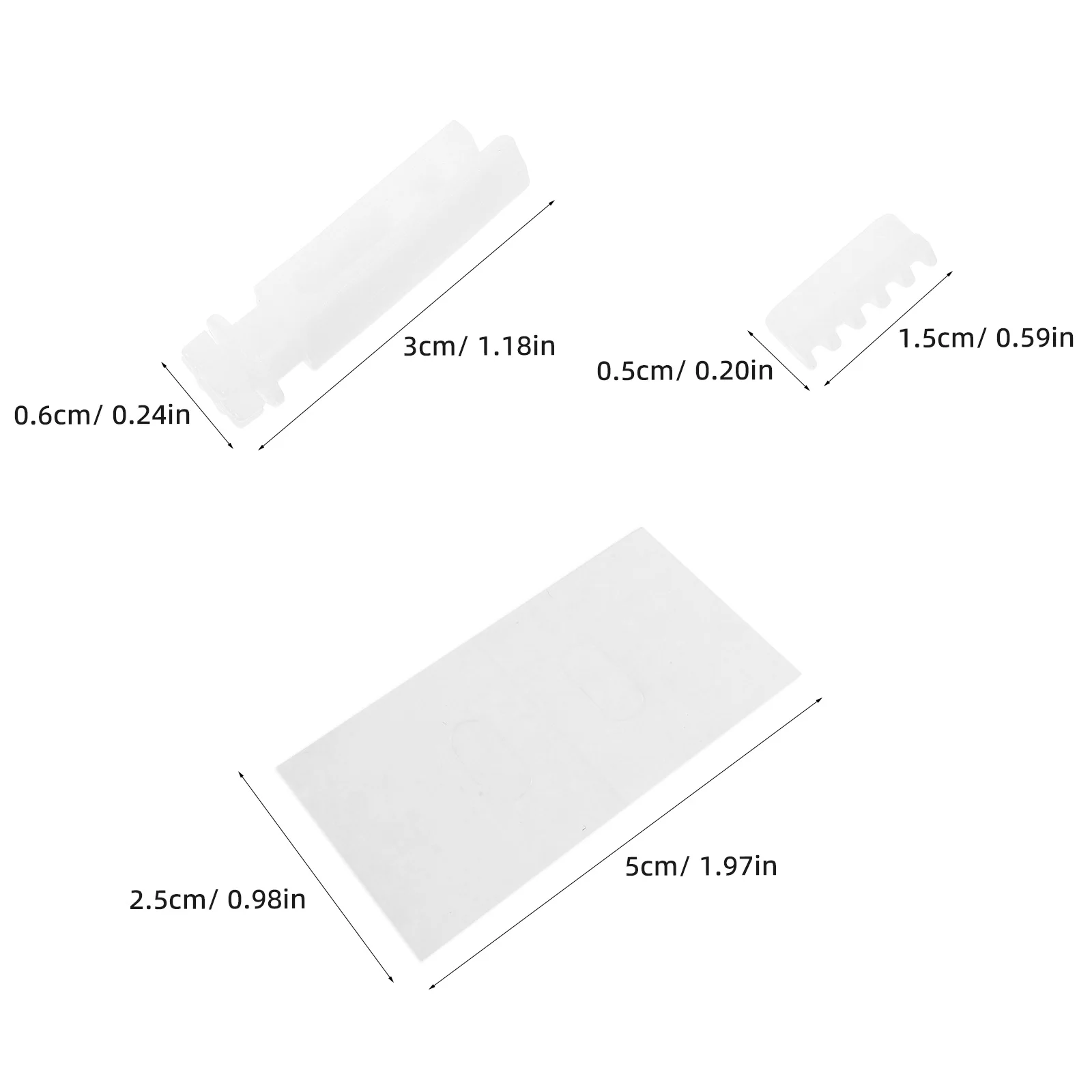 مجموعة واحدة من أدوات إصلاح أعمى عمودية ملحقات تروس جذعية بيضاء عملية سلسة أجزاء شرائح بديلة للمكتب المنزلي