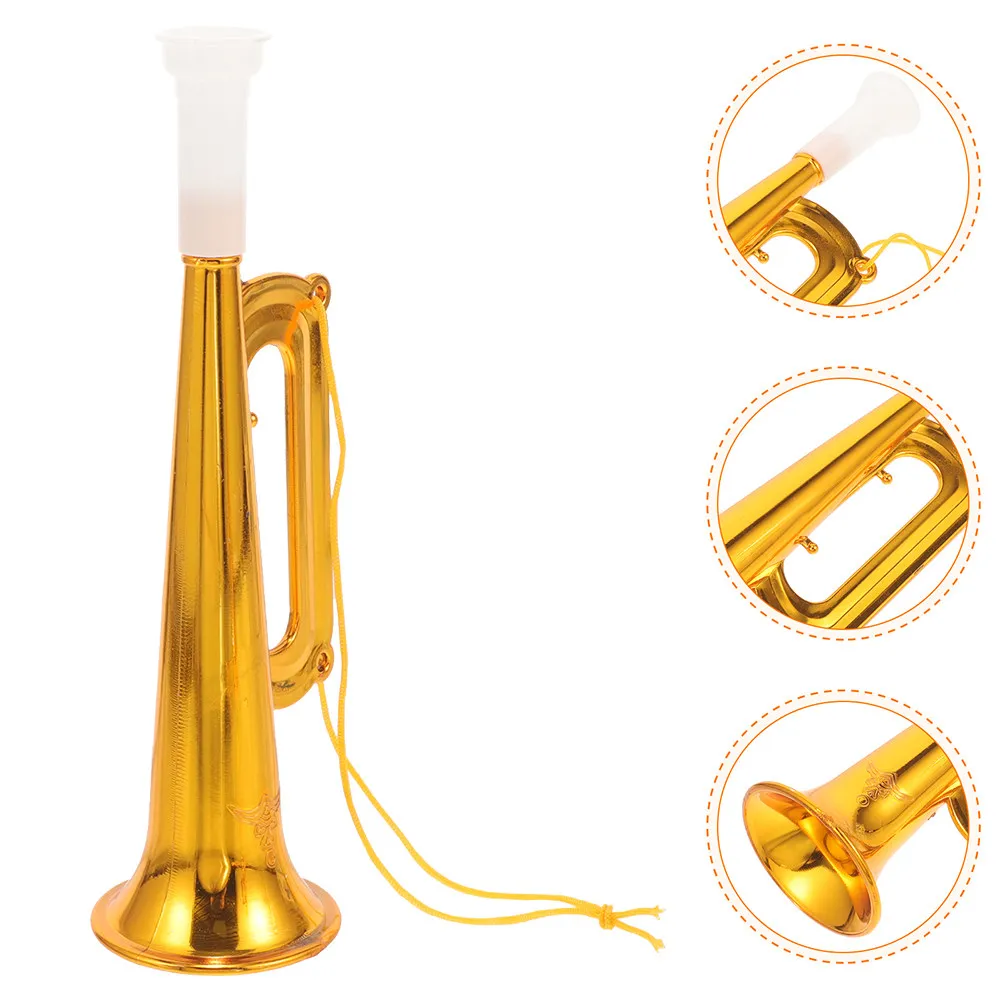 15pcs Party Trumpets – Loud Clear Sound Plastic Celebration Horns, Portable Lightweight Cheer Tools for Concerts & Sports