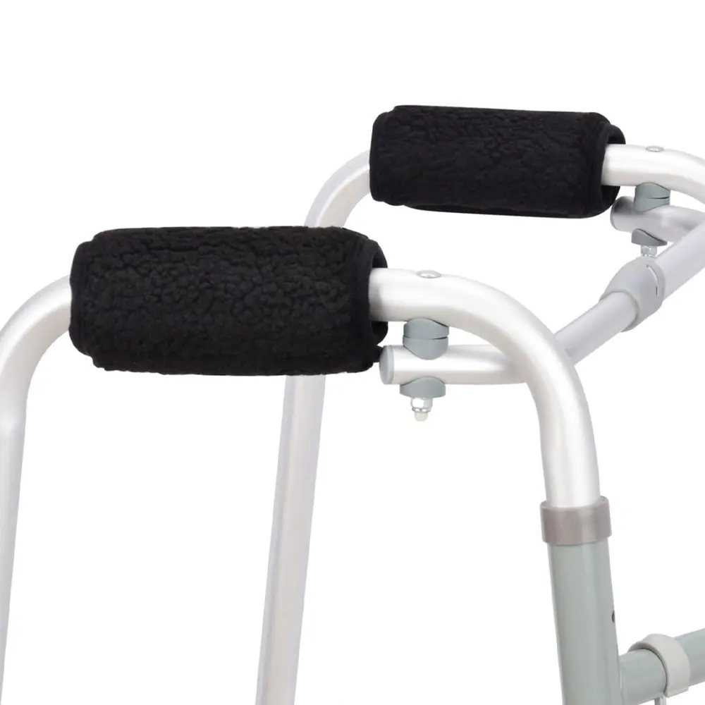 

Универсальные моющиеся подушки для ручек ходунков, мягкие чехлы для рук для ручек-роллера, противоскользящие аксессуары для ходунков для инвалидных колясок