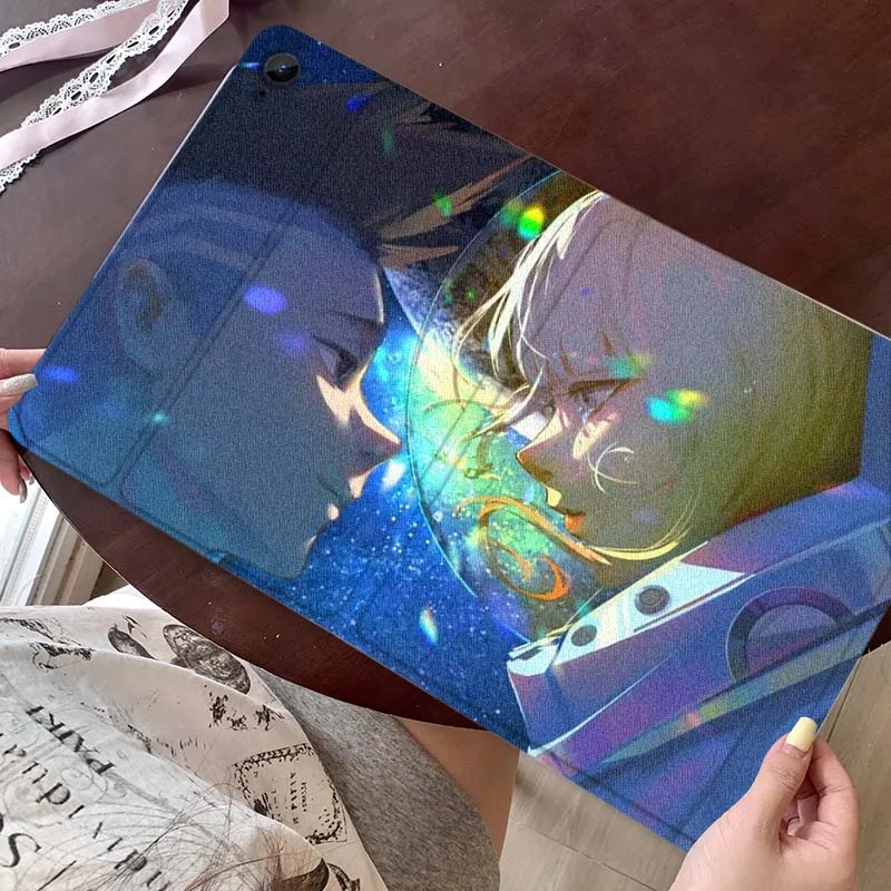 

Чехол для планшета C-Cyberpunk Lucy Edgerunners для Samsung Galaxy Tab A A7 A8 A9 A11 S6 S11 10,1 10,4 10,5 дюймов Lite Plus Cover