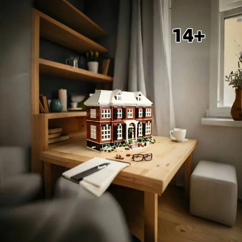 

3955 шт., совместимый с Moc, небольшой подарочный набор для дома, модель, строительные блоки, кирпичи для мальчиков, детские рождественские подарки