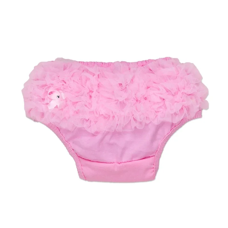 10 Colors Baby Cotton Bloomers Ruffled Panties Baby Girl Diaper Coves Infant Toddle Tutu Short PP Solid Silicone Reborn Bloomers