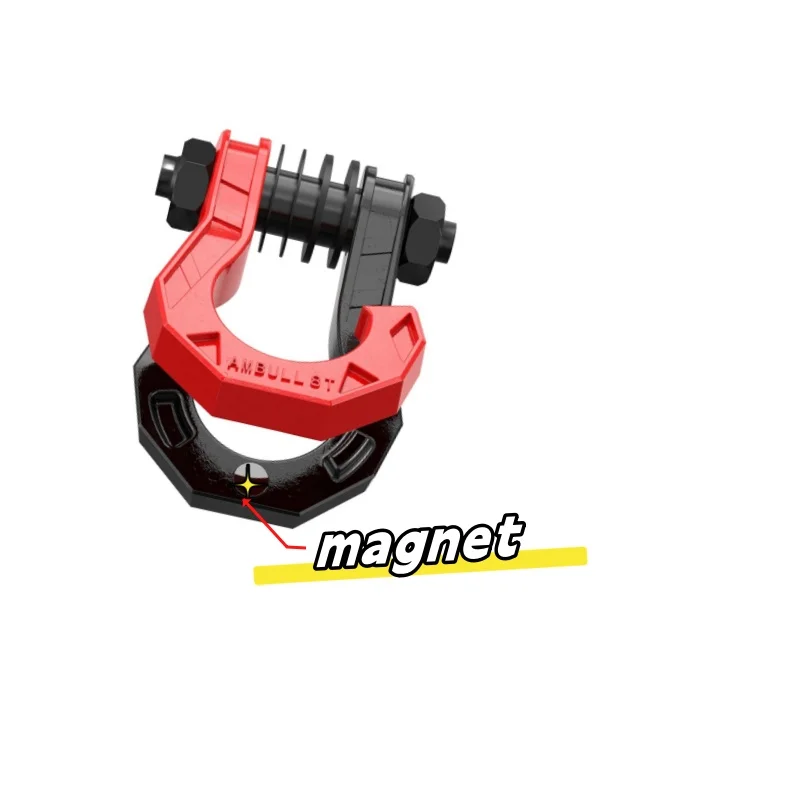 

Split Trailer Shackles Trailer U-hook 8Ton 3/4" D Shackles For Vehicle Recovery 4WD Off-Road Parts Towing Hook Winch Rope Hook