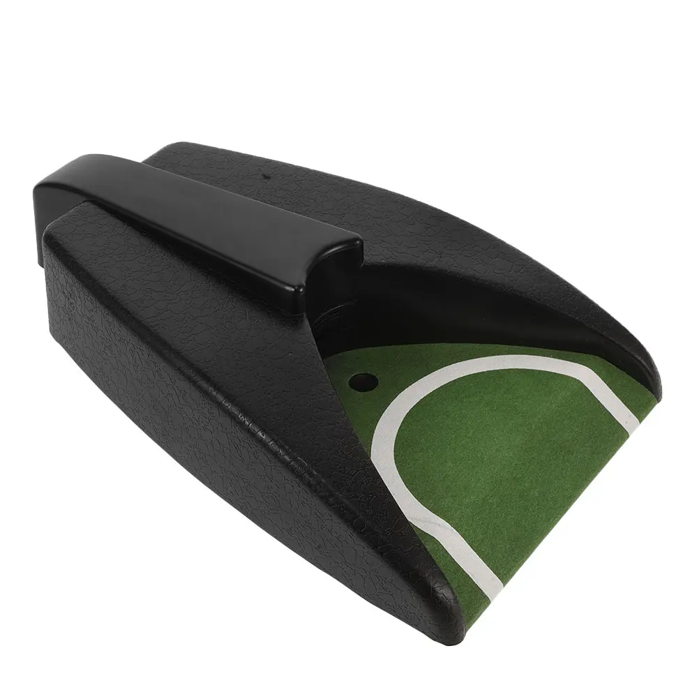 

Golf Returner Automatic Ball Returning Cup Electric Putt Practice Tool Portable Golf Putting Aid Black Accessories