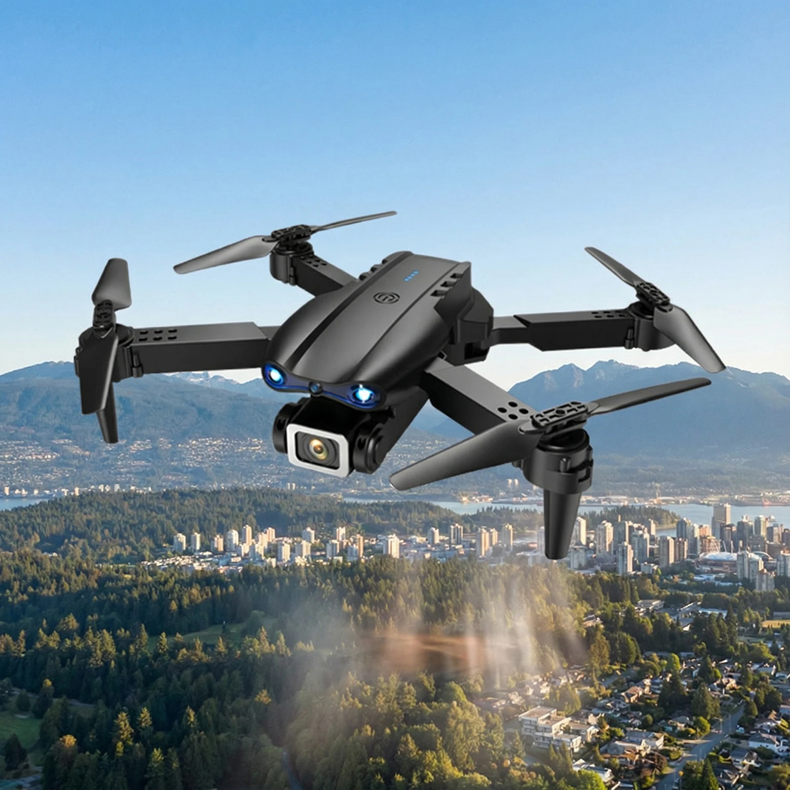 

Дрон для аэрофотосъемки с двойной камерой 4K HD, квадрокоптер для профессиональной аэрофотосъемки на открытом воздухе для взрослых