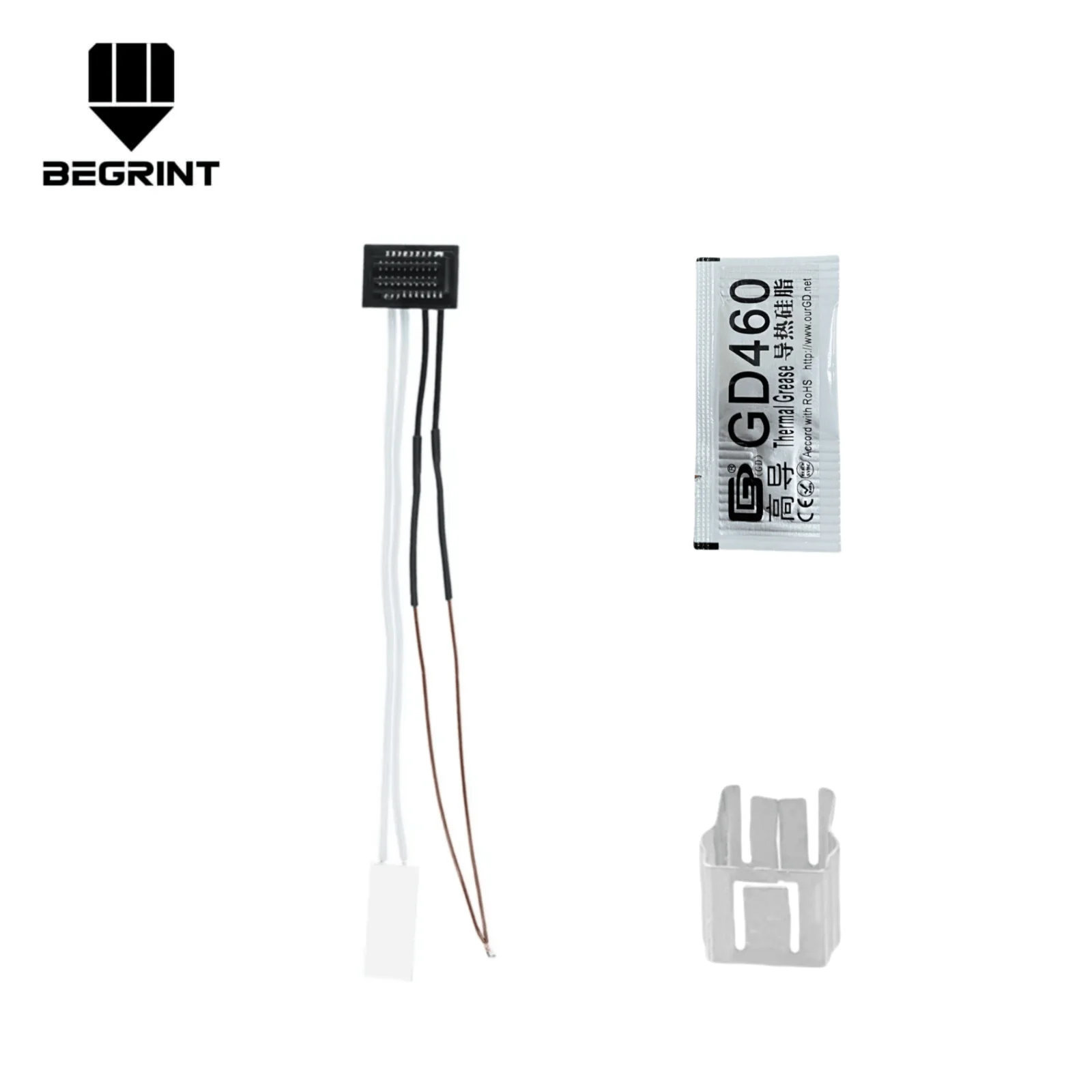 Calentador y termistor Caremic para Bambu lab P1P P1S HotEnd Sensor de temperatura de cartucho cerámico para impresora 3d Bambulab P1S P1P