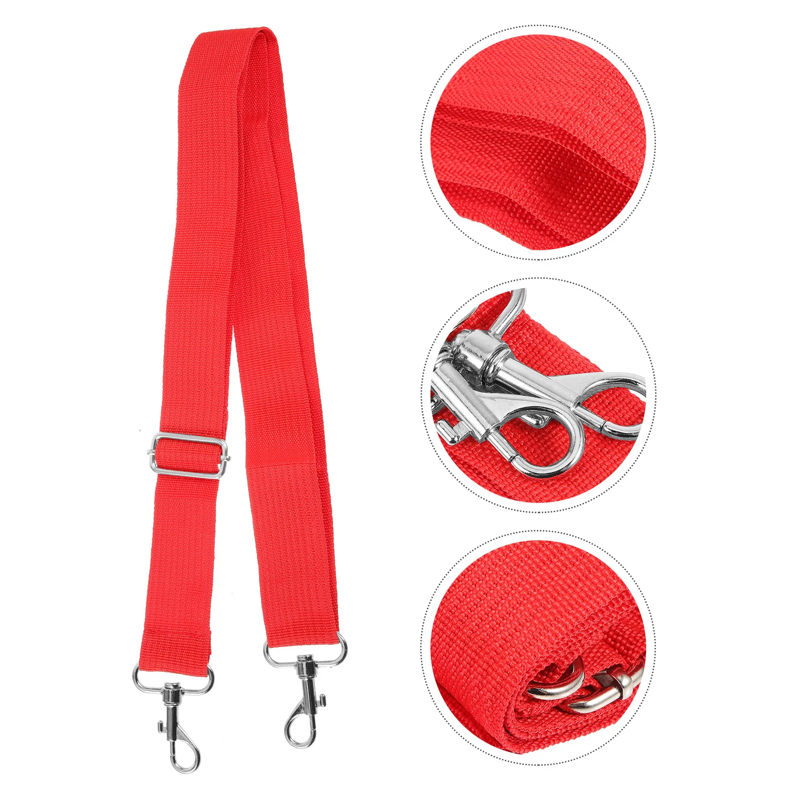 Adjustable Snare Drum Strap Premium Polyester Replacement Marching Sling Belt Easy Use Hands Free Parade Performance