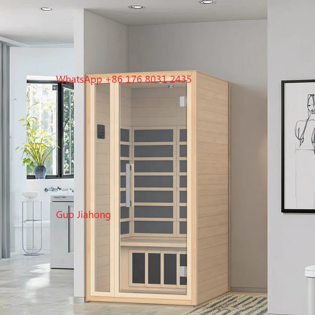 1-Personen-Saunäume für den Innenbereich mit Hemlock