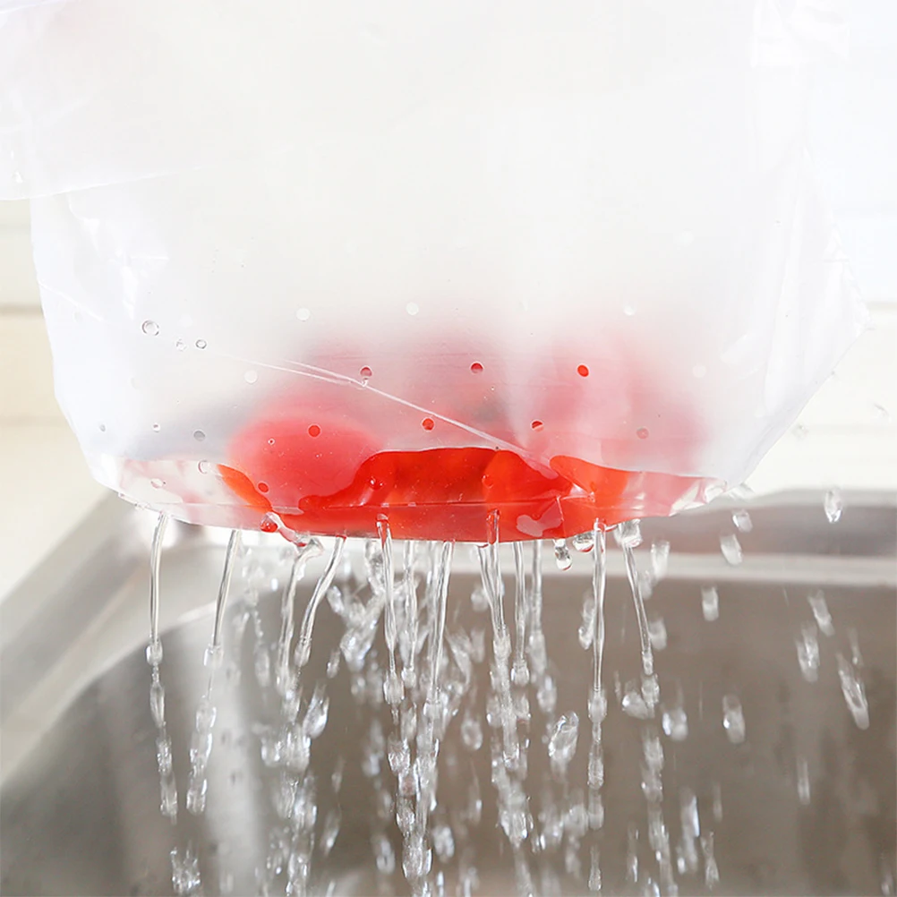 

60pcs Drain Trash Bags Disposable Garbage Filter Large Capacity Kitchen Sink Strainer Vegetable Washing Soup Water Filtering