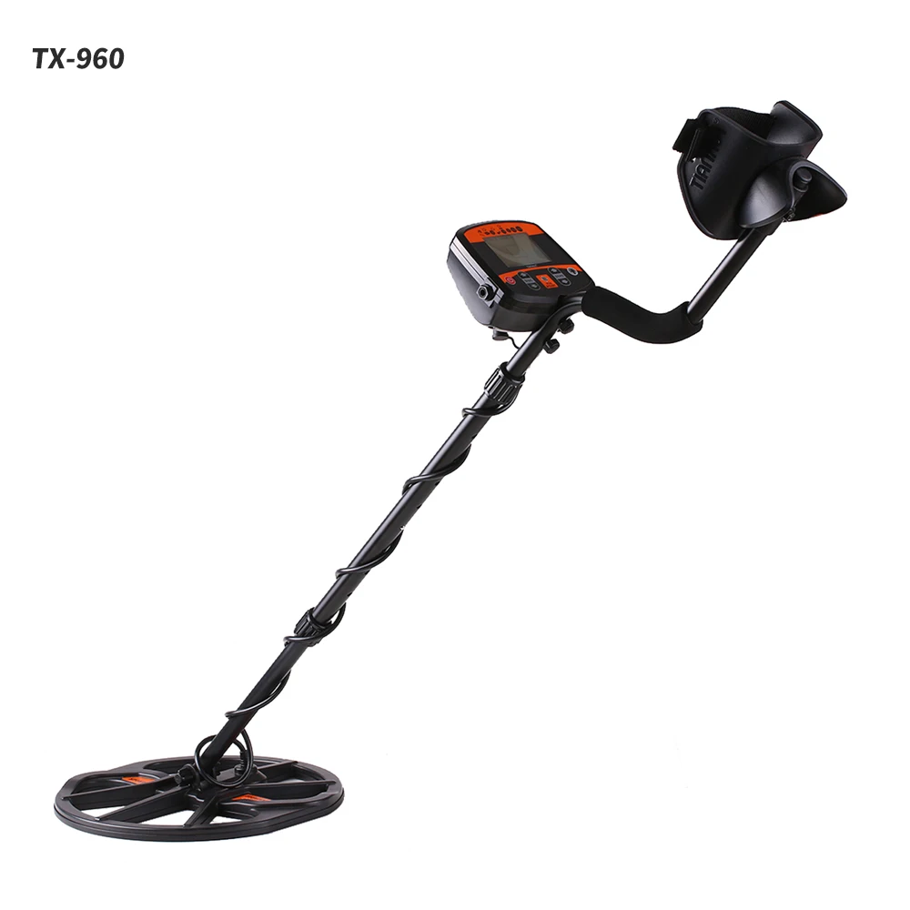 best gold metal detector TX960 highly sensitive waterproof search coil gold finder metal detector with LCD screen