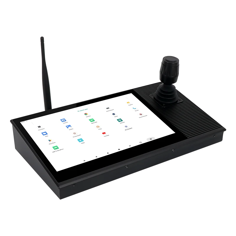 New PoE PTZ Touch Screen Android 4K Video Conference System with Translation Support IP Remote Control Joysticks Controllers