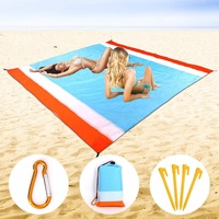 Portable Pocket Picnic Mat Waterproof Beach Sand Blanket Camping Mat Outdoor Picnic Tent Folding Cover Bed Moisture Proof Pad