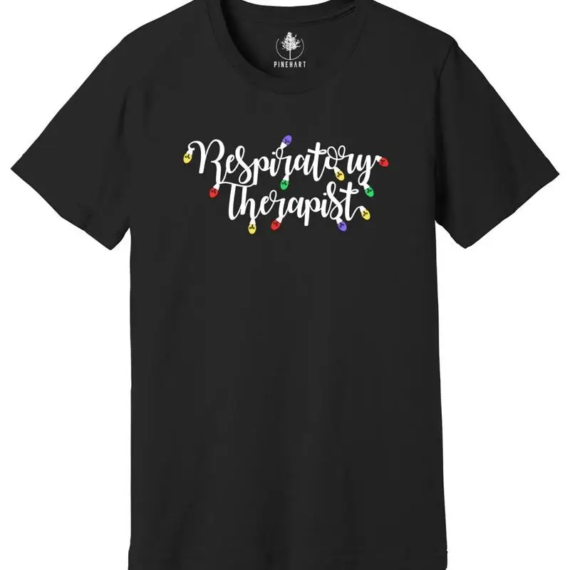 

Рождественская рубашка дыхательного терапевта, рождественский подарок, рождественский свет, Christma