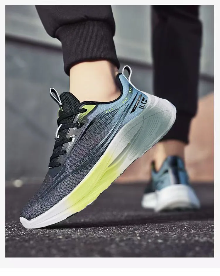 Men's shoes 2026 summer new sports shoes men's running shoes mesh breathable student sports cushioning running shoes men