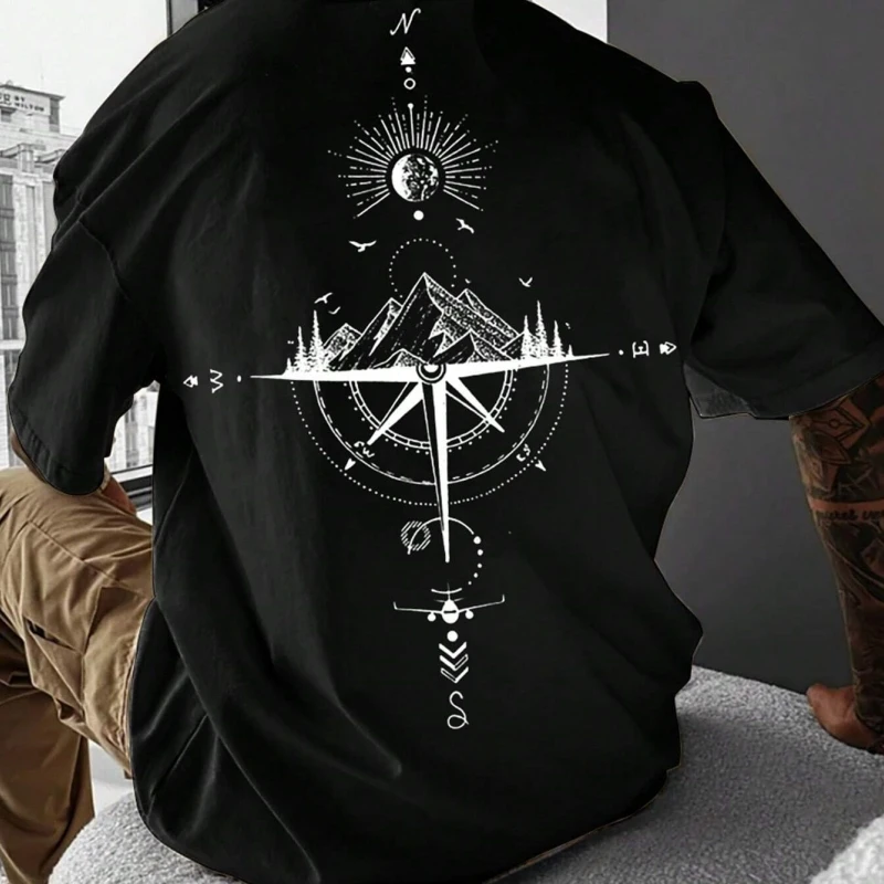 

Men's Tops Pure Cotton Vintage Luxury Y2k Funny Clothes Short Sleeve Round Tee Harajuku Comfortable Oversized Social T Shirts