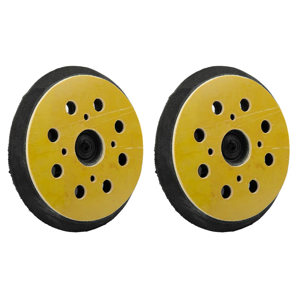 1/2pcs Sander Sanding Pad 5inch 8-hole Polishing Disc Replacement Backing Pad With Velcro-Design For Porter Cable R/O Sanders