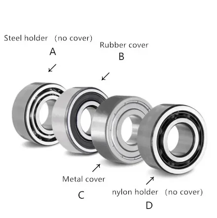 LINK CNC 688-2RS 688ZZ F688ZZ miniature double sealing cover size 8mm*16mm thickness 4mm or 5mm deep groove ball bearing