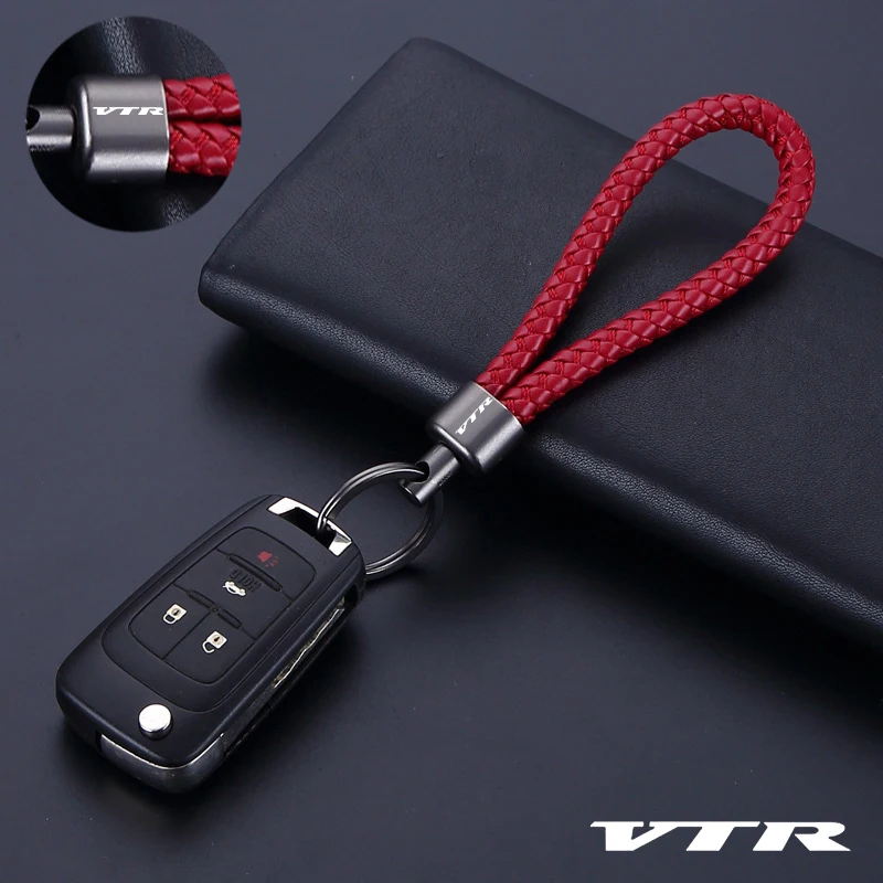 

Keyring For Honda VTR 1000 VTR 1000F SP1 SP2 FV FW FX All Honda VTR Series High Quality Motorcycle Accessories Woven Keychain