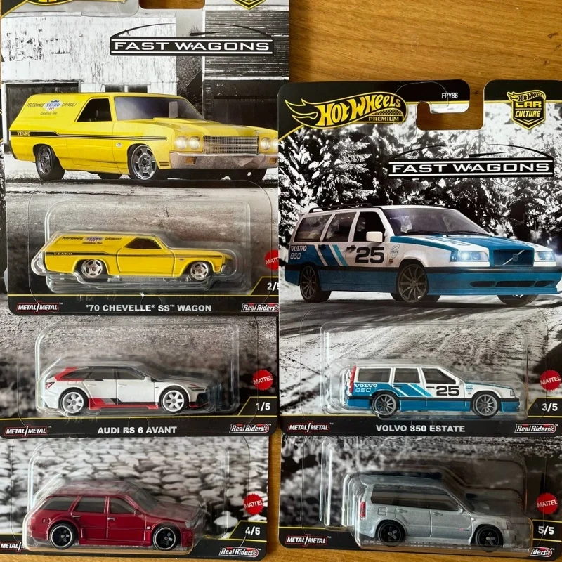 

Hot Wheels Fast Wagons Series Модель легкосплавного автомобиля Fpy86 Rs6 Коллекционная игрушечная машина для детей Игрушка на день рождения Сюрприз Игровая модель