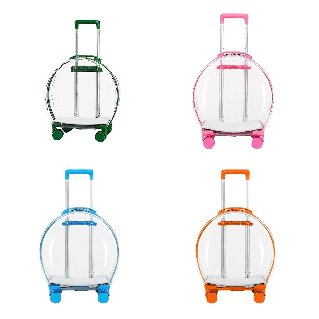 

SAT NEW Outdoor Pets Trolley Case Carry Cart Breathable Backpack for Pet Travel Portable Dog Bag Outdoor Travel Pets Carrier