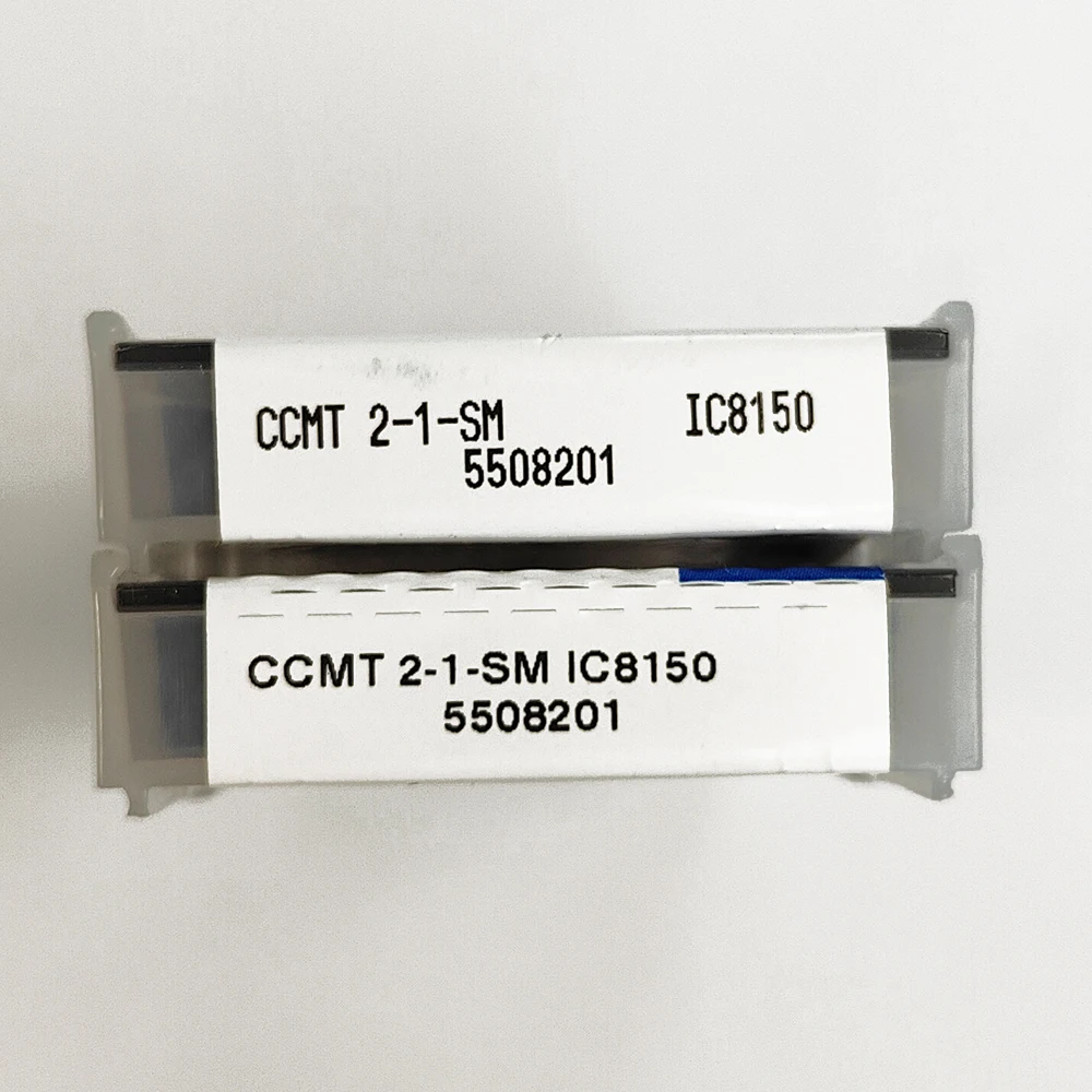 

HUAZHICHUN CCMT 060204-SM IC8150 Carbide Inserts Milling Cutter Tool