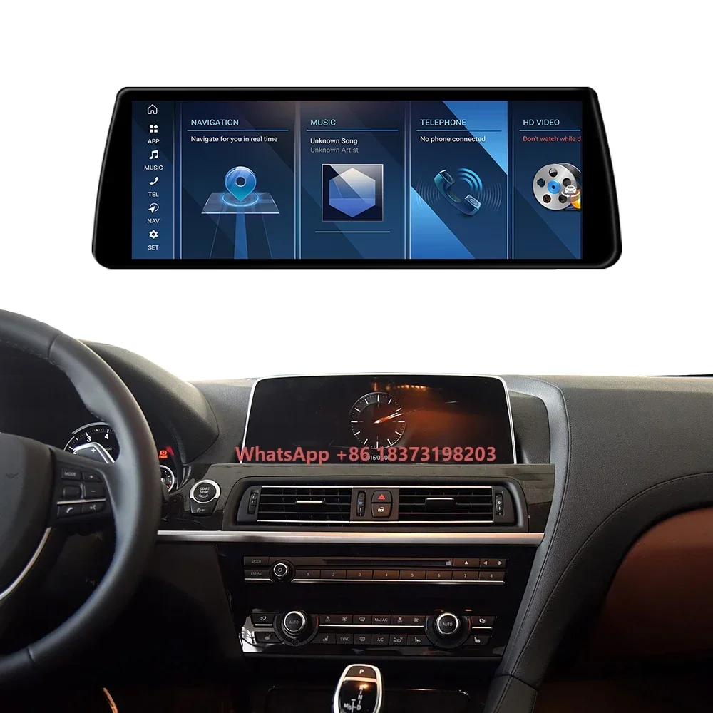 

6 Series F06 12.3 Inch Android Touch Screen GPS Navigation WIFI Carplay Android Auto Audio Stereo Car Dvd Player