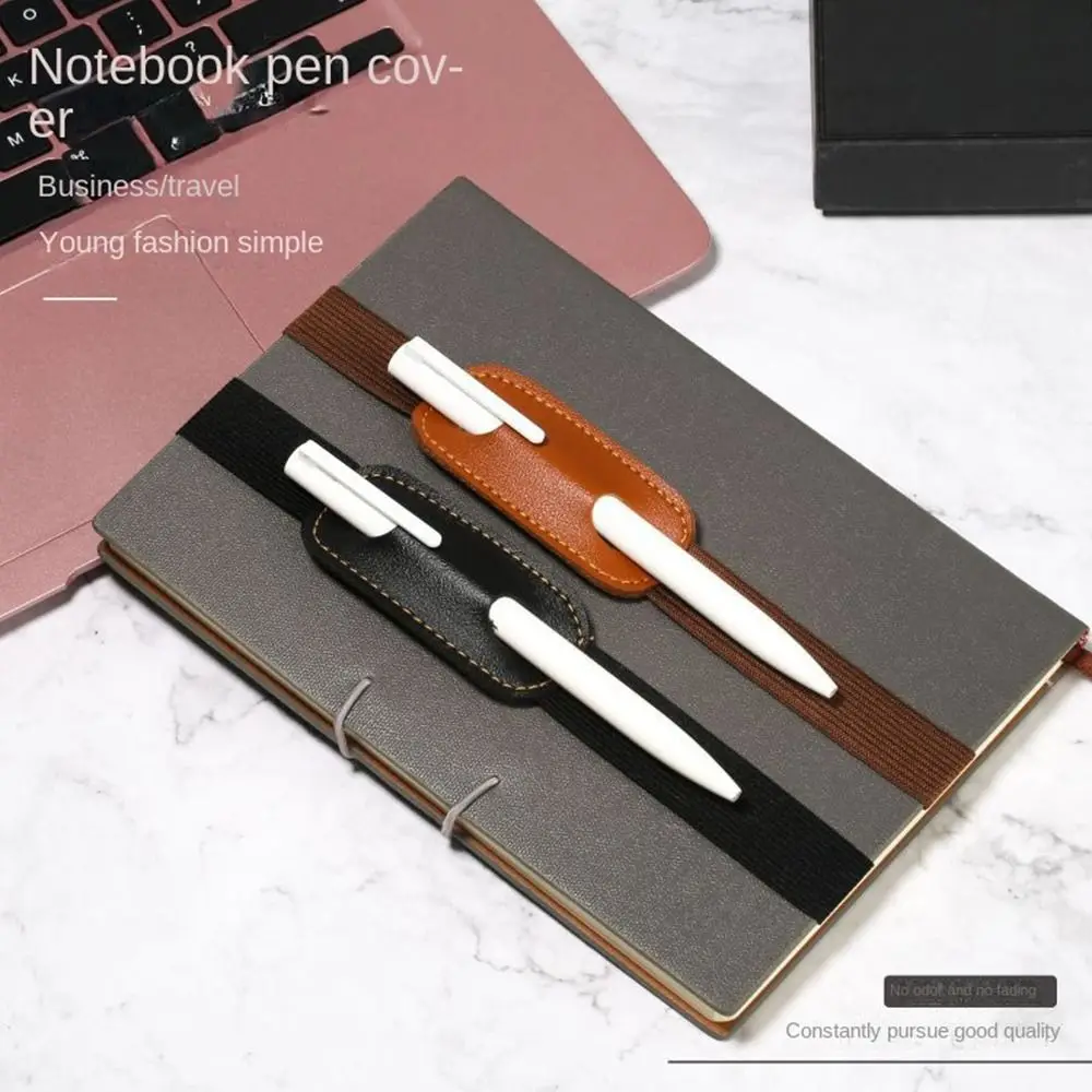 5pcs Hot Sale Elastic Buckle Portable Pen Bag Pen Holder Pen Clip Pencil Case